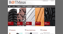 Desktop Screenshot of bootminas.com.br